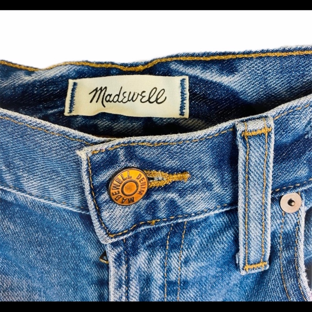 Madewell The Perfect Jean Raw Hem Short - Picture 6 of 6